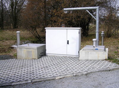 Wanderweg Wasser - ewag kamenz - STATION 08 Pumpwerk an der Schwarzen Mühle