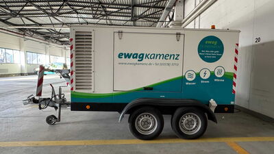 Mietservice - Notstromaggregat 90kVA mieten - ewag kamenz