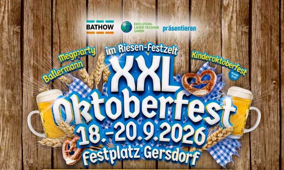 Oktoberfest XXL - Gersdorf - mit freundlicher Unterstützung der ewag kamenz